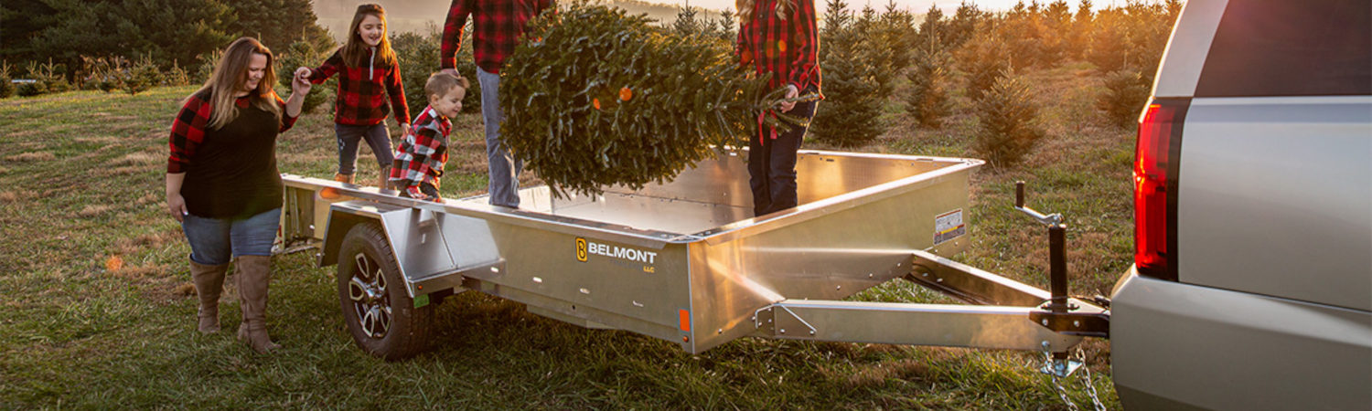 2025 Belmont Trailers LLC Aluminum Utility Trailer for sale in East End Sales, Howard, Pennsylvania